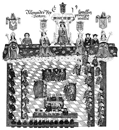 Parliament of Edward I by Unbekannt
