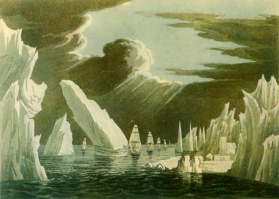 Passage Through the Ice, June 1818, 1946 by Unbekannt