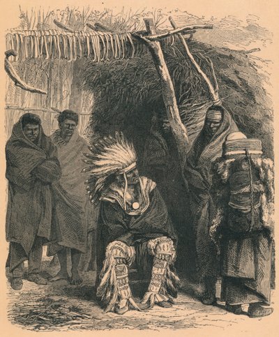Pawnee Indians, c19th century by Unbekannt