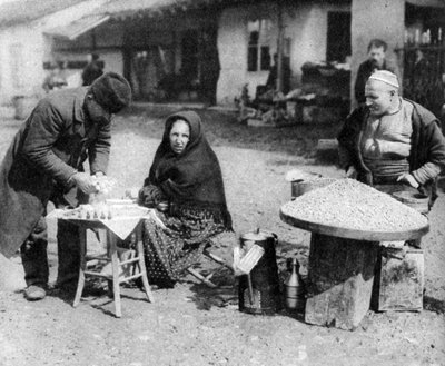 Peanut and scent pedlars, Sofia, Bulgaria, c1923 by Unbekannt