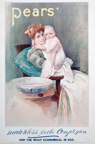 Pears Soap Advert, 1900 by Unbekannt