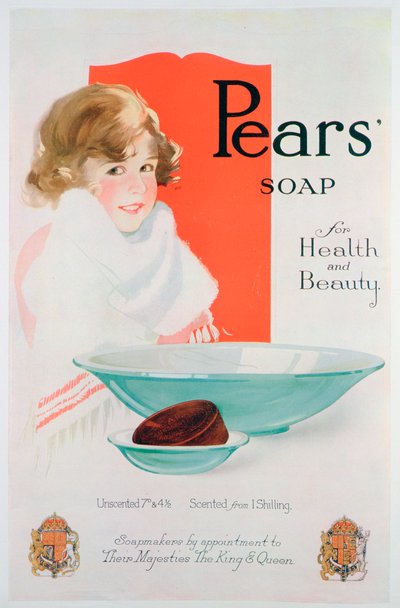 Pears Soap Advert, 1924 by Unbekannt