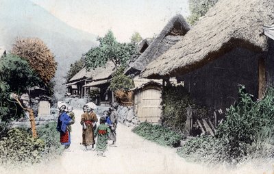 Peasant Housing, Japan by Unbekannt
