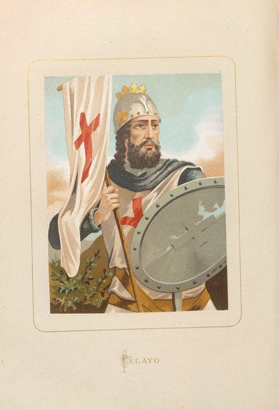 Pelagius of Asturias by Unbekannt
