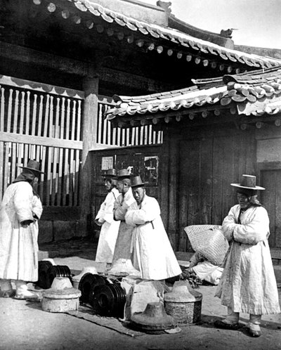 People of Korea, 1900 by Unbekannt