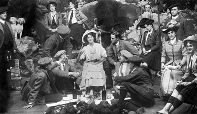 Performance of The Gay Gordons by Unbekannt