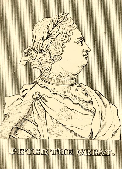 Peter the Great, 1672-1725, 1830 by Unbekannt