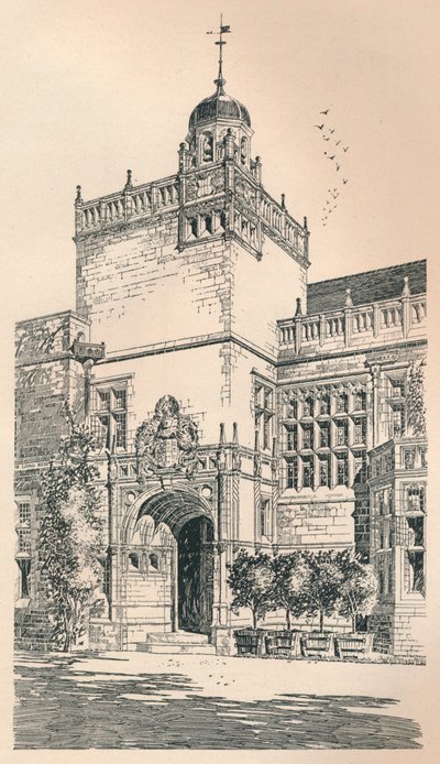 Peverey, Shropshire, Sir Aston Webb. P.R.A. Architect by Unbekannt