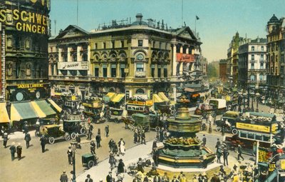 Piccadilly Circus, London by Unbekannt