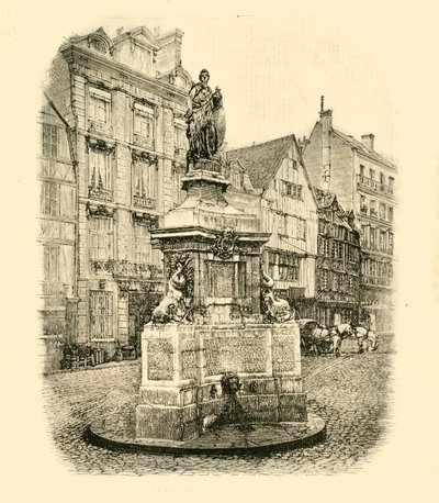 Place De La Pucelle, Rouen by Unbekannt