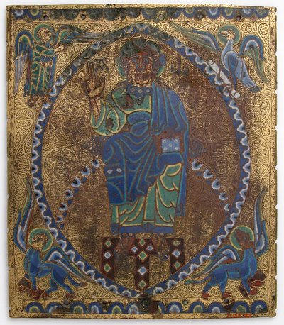 Plaque of Christ in Majesty, French, 12th-13th century by Unbekannt