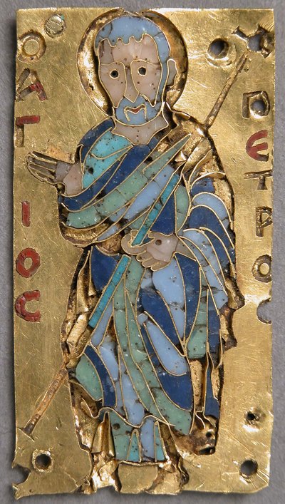 Plaque with Saint Peter, Byzantine, 11th century by Unbekannt