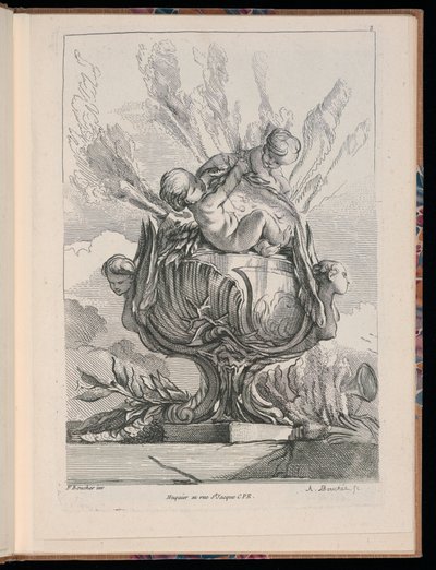Plate 3, Book of Vases by Unbekannt