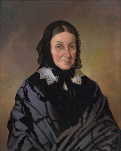 Portrait of Johana Gyurkova, née Markušová by Unbekannt