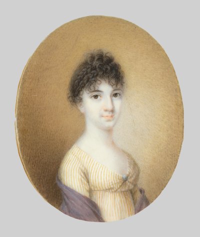 Portrait of Countess Antonia Bolza by Unbekannt