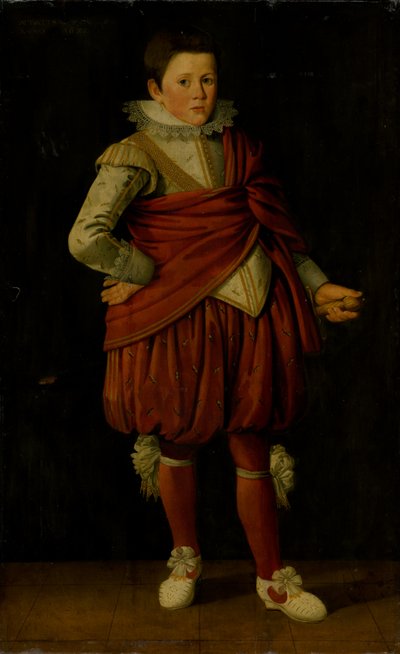 Portrait of a Standing Young Nobleman by Unbekannt