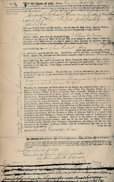 Policy on Slaves by Unbekannt