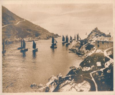 Polperro Harbour & Peak Rocks by Unbekannt