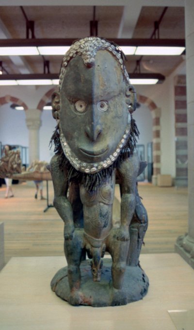 Polynesian God Statue by Unbekannt