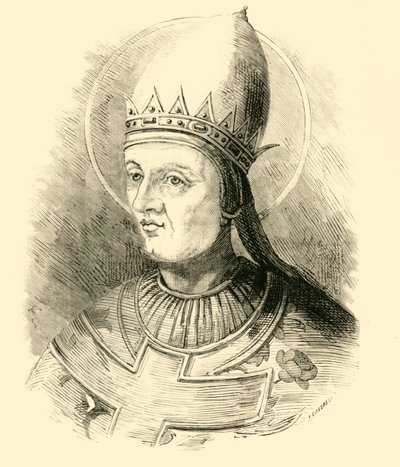 Pope Gregory VII, 1015-1085 by Unbekannt