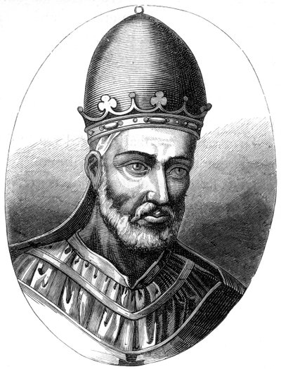 Pope Honorius III 1148-1227 by Unbekannt