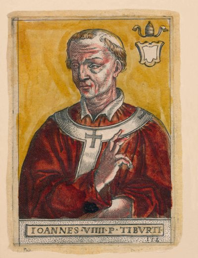 Pope John IX by Unbekannt