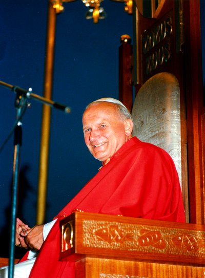 Pope John Paul II by Unbekannt