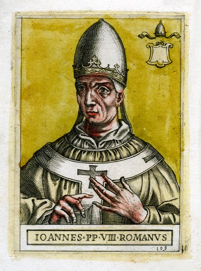 Pope John VIII by Unbekannt