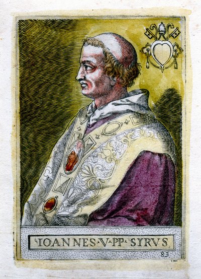 Pope John V by Unbekannt