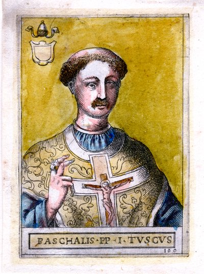 Pope Paschal I by Unbekannt