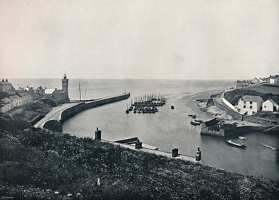 Porthleven - The Harbour and Look-Out, 1895 by Unbekannt