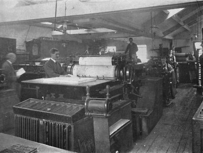 Portion of Machine Room, 1916 by Unbekannt