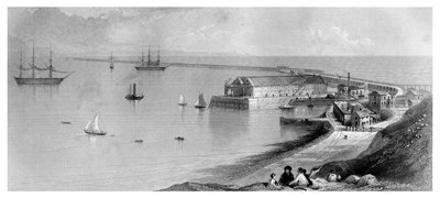 Portland Harbour and Breakwater by Unbekannt