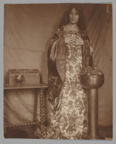 Portrait of Alice Dieudonne Chase by Unbekannt