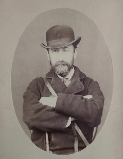 Portrait of Camille Saint-Saens, 1870 by Unbekannt