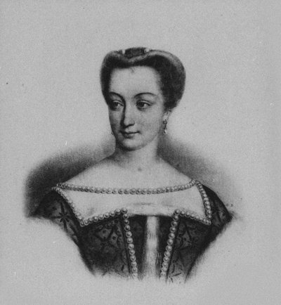 Portrait of Diane de Poitiers by Unbekannt