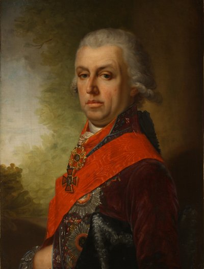 Portrait of Dmitri Prokofievich Troshchinsky by Unbekannt