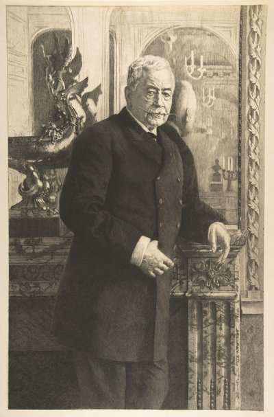 Portrait of Ferdinand Lesseps by Unbekannt