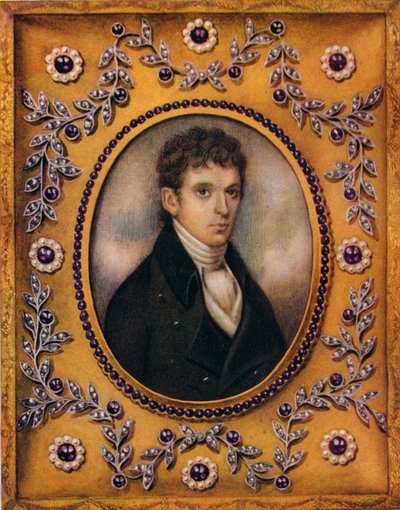 Portrait of James H. Leigh Hunt, c1810 by Unbekannt