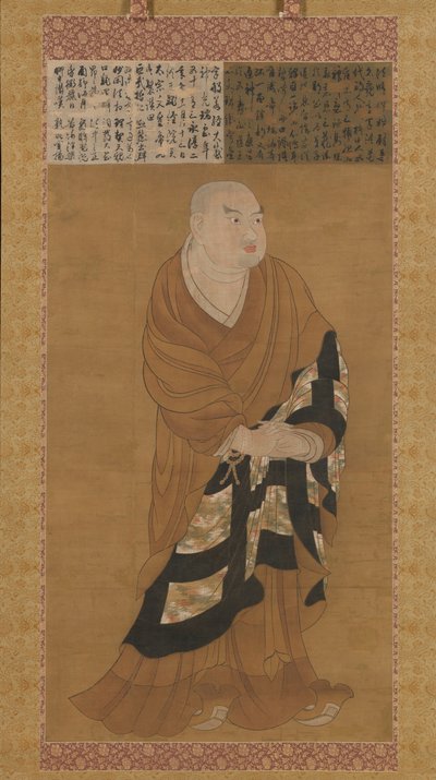 Portrait of Jion Daishi Guiji, 14th century by Unbekannt