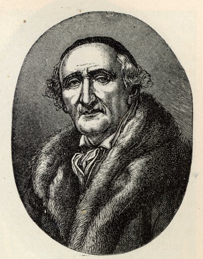 Portrait of Johann Gottfried Schadow 1764-1850 by Unbekannt