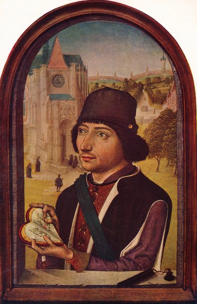 Portrait of Louis XI by Unbekannt