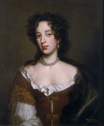 Portrait of Mary of Modena, c1680 by Unbekannt