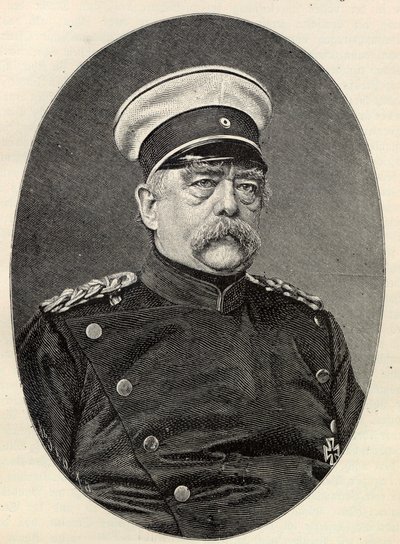 Portrait of Otto von Bismarck by Unbekannt