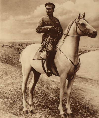 Portrait of Semyon Mikhailovich Budyonny by Unbekannt