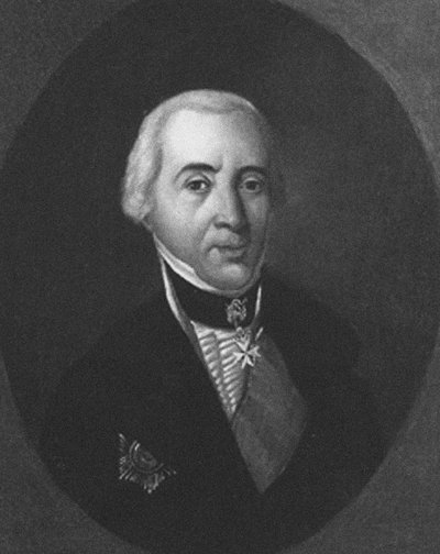 Portrait of Vasily Yevdokimovich Adadurov by Unbekannt
