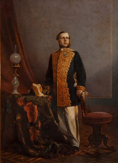 Portrait of Vasily Yuryevich Poznansky, 1828-1900, 1860s by Unbekannt
