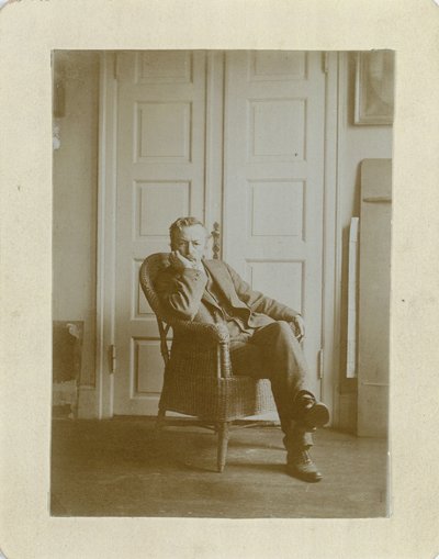Portrait of Vilhelm Hammershøi 1864-1916 by Unbekannt