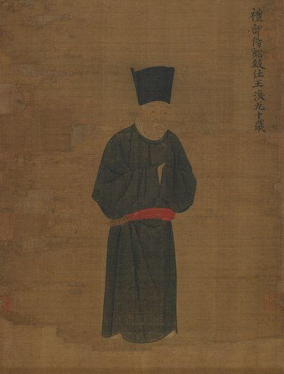 Portrait of Wang Huan by Unbekannt
