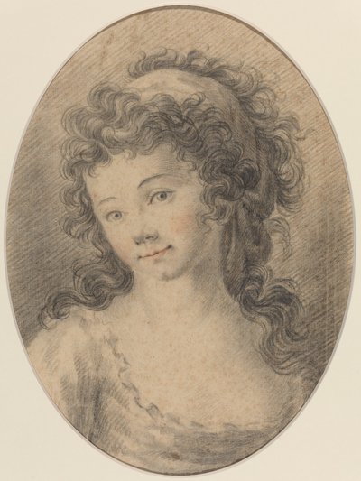 Portrait of a Girl by Unbekannt